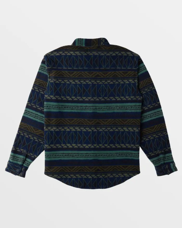 Billabong ADiv Furnace Flannel Shirt Dusty Navy Mens Hoodies and Fleece Billabong ADiv Furnace Flannel Shirt Dusty Navy Mens Hoodies and Fleece