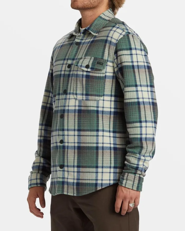 Billabong ADiv Furnace Flannel Shirt Taupe Mens Hoodies and Fleece Billabong ADiv Furnace Flannel Shirt Taupe Mens Hoodies and Fleece