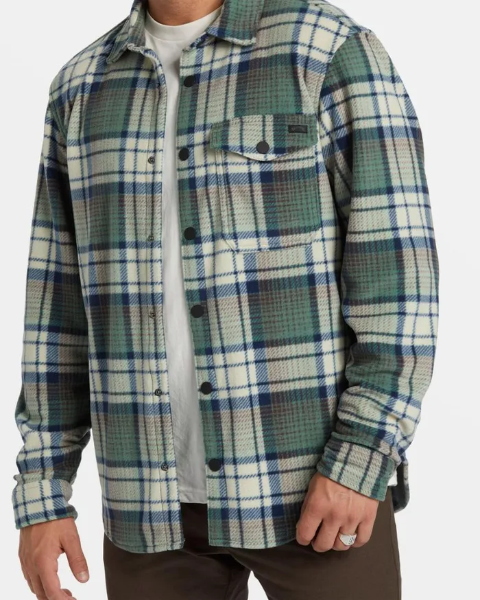 Billabong ADiv Furnace Flannel Shirt Taupe Mens Hoodies and Fleece Billabong ADiv Furnace Flannel Shirt Taupe Mens Hoodies and Fleece