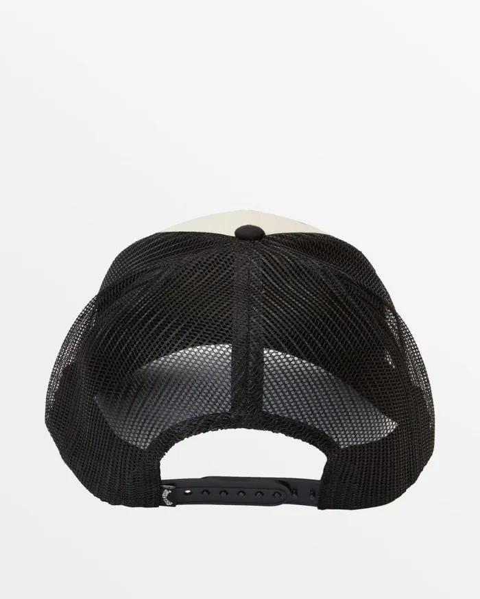 Billabong ADiv Trucker Hat Blacktan Mens Accessories Billabong ADiv Trucker Hat Blacktan Mens Accessories