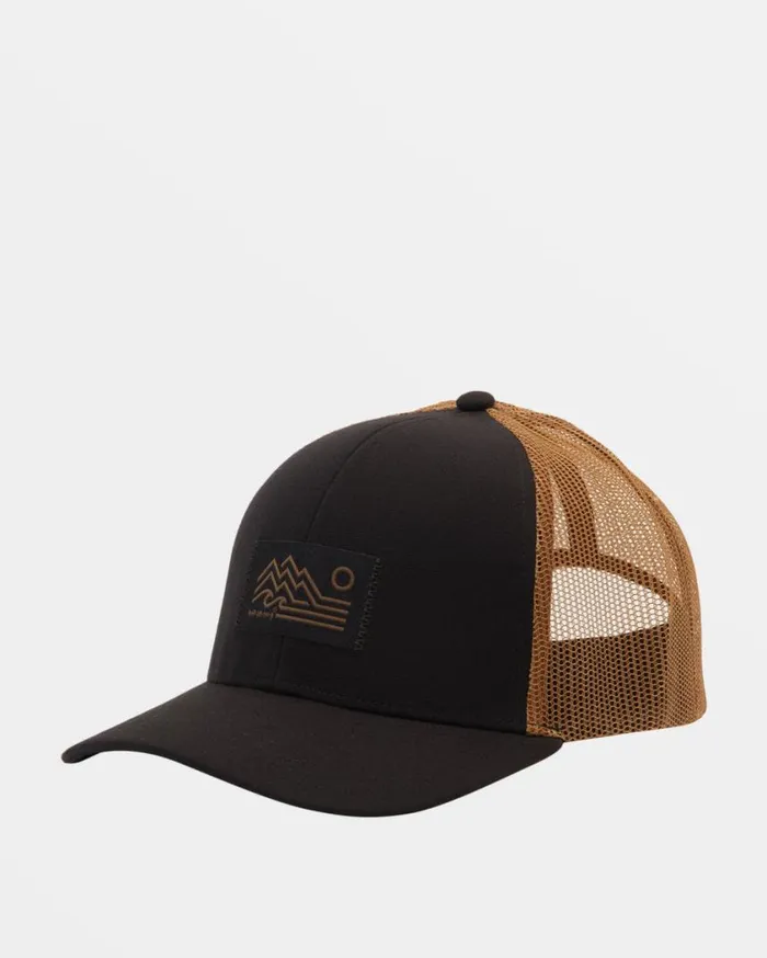 Billabong Adventure Division Range Trucker Hat Blacktan Mens Accessories