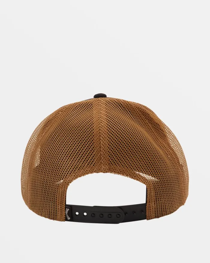 Billabong Adventure Division Range Trucker Hat Blacktan Mens Accessories Billabong Adventure Division Range Trucker Hat Blacktan Mens Accessories