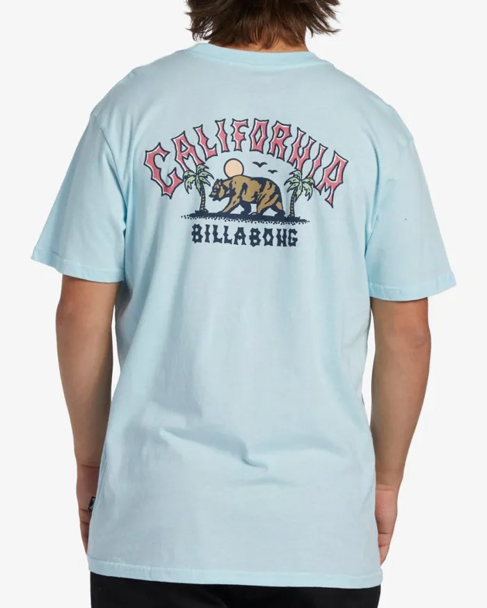 Billabong Arch California Short Sleeve TShirt Coastal Mens TShirts