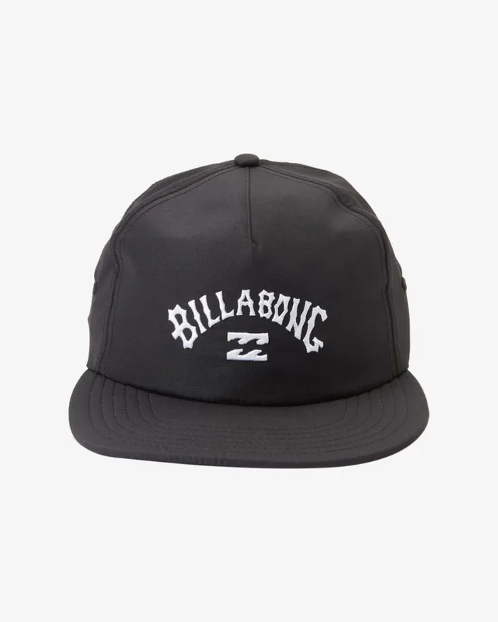 Billabong Arch Team Snapback Hat Black Mens Beanies Billabong Arch Team Snapback Hat Black Mens Beanies