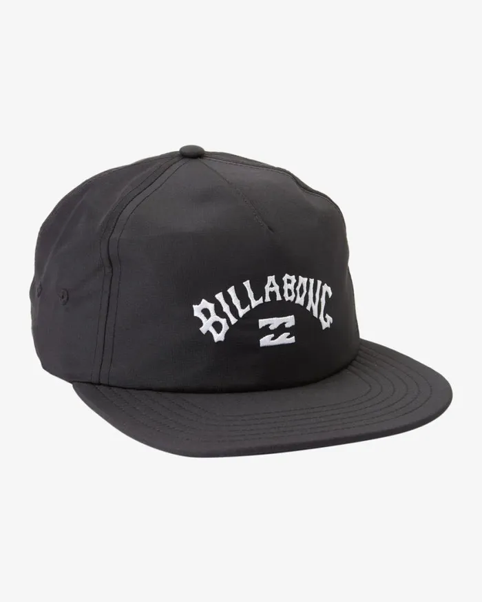 Billabong Arch Team Snapback Hat Black Mens Beanies Billabong Arch Team Snapback Hat Black Mens Beanies