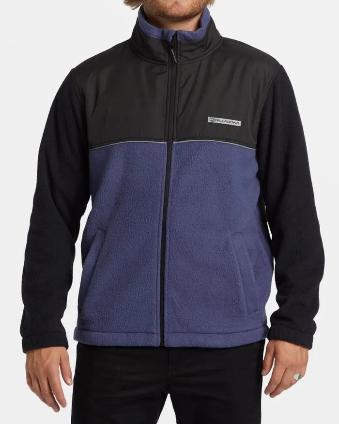 Billabong Boundary Spec 73 Polar Fleece Full Zip Pullover Black Mens Hoodies and Fleece Billabong Boundary Spec 73 Polar Fleece Full Zip Pullover Black Mens Hoodies and Fleece