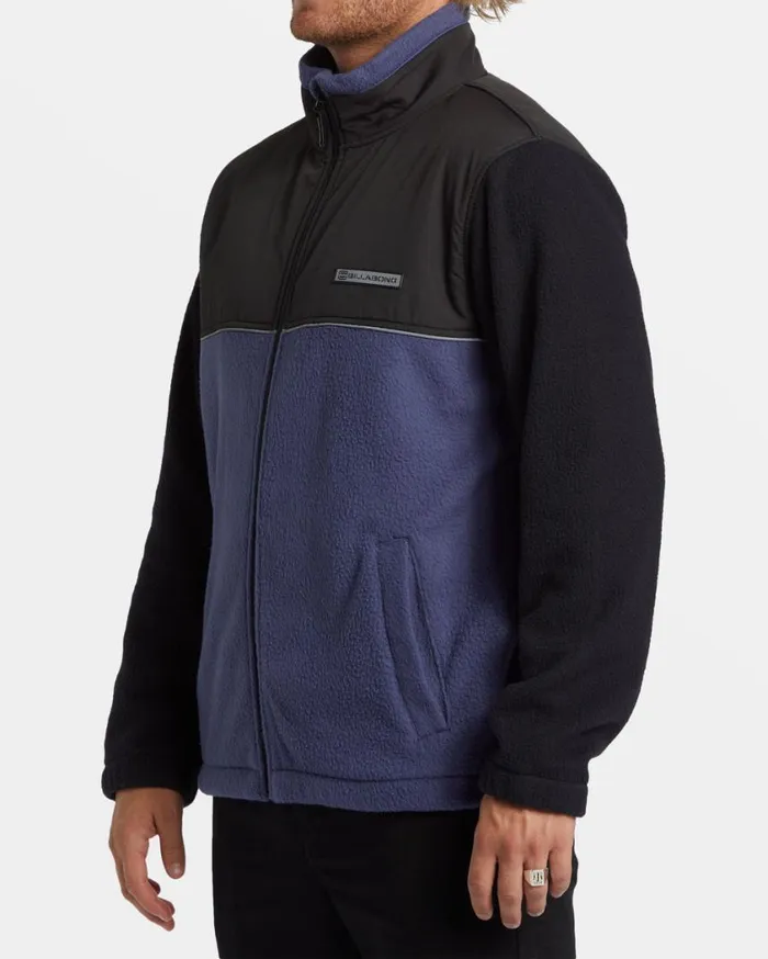 Billabong Boundary Spec 73 Polar Fleece Full Zip Pullover Black Mens Hoodies and Fleece Billabong Boundary Spec 73 Polar Fleece Full Zip Pullover Black Mens Hoodies and Fleece