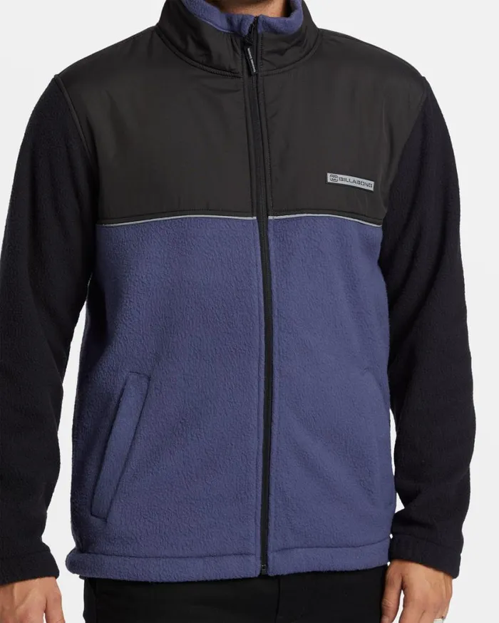 Billabong Boundary Spec 73 Polar Fleece Full Zip Pullover Black Mens Hoodies and Fleece Billabong Boundary Spec 73 Polar Fleece Full Zip Pullover Black Mens Hoodies and Fleece