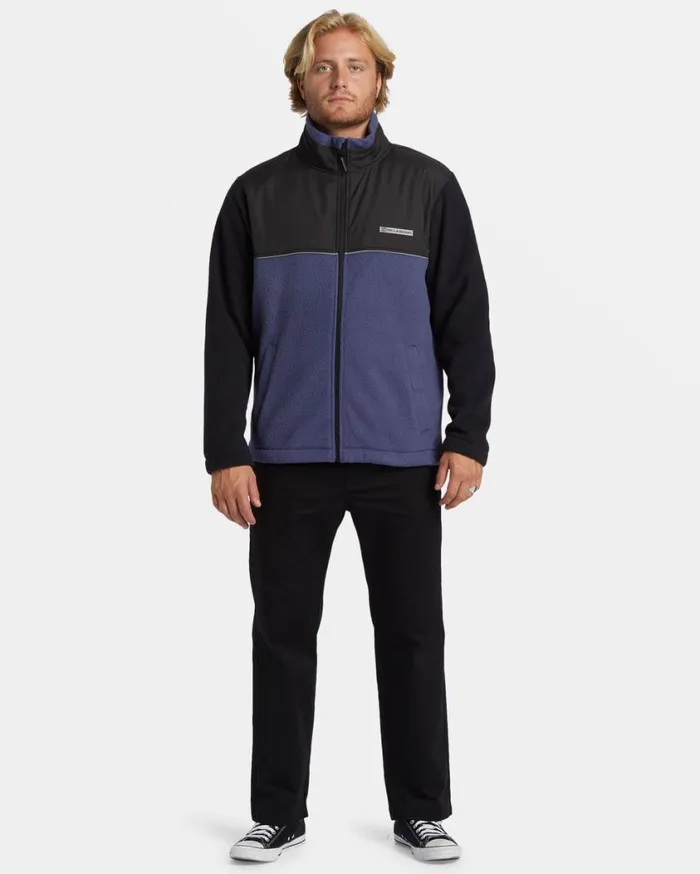 Billabong Boundary Spec 73 Polar Fleece Full Zip Pullover Black Mens Hoodies and Fleece Billabong Boundary Spec 73 Polar Fleece Full Zip Pullover Black Mens Hoodies and Fleece