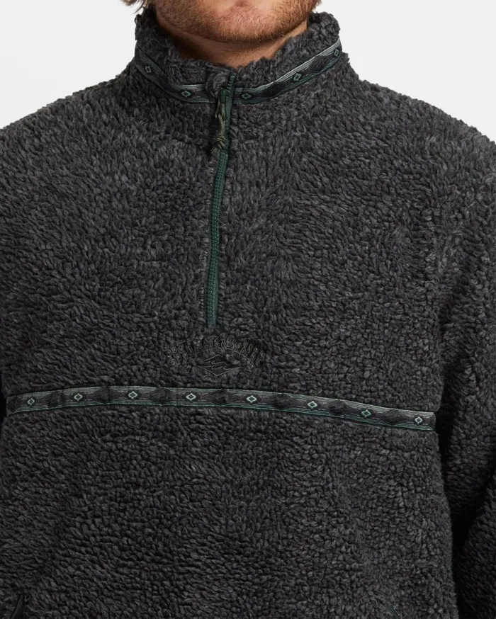Billabong Boundary Tombstone Fleece Half Zip Pullover Black Heather Mens Hoodies and Fleece Billabong Boundary Tombstone Fleece Half Zip Pullover Black Heather Mens Hoodies and Fleece