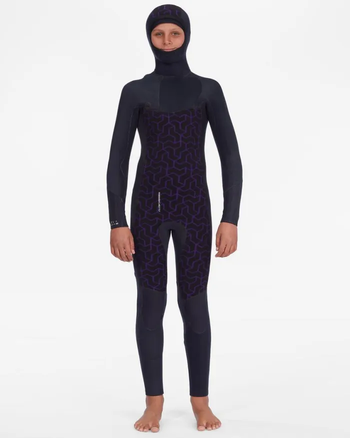 Billabong Boys 54 Absolute Chest Zip Hooded Wetsuit Military Mens Wetsuits Billabong Boys 54 Absolute Chest Zip Hooded Wetsuit Military Mens Wetsuits