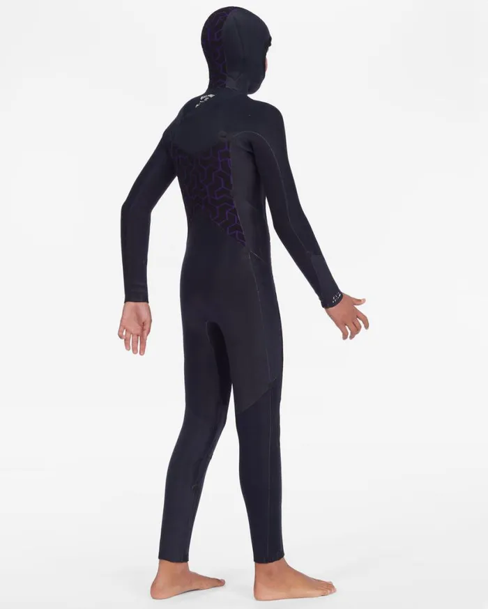 Billabong Boys 54 Absolute Chest Zip Hooded Wetsuit Military Mens Wetsuits Billabong Boys 54 Absolute Chest Zip Hooded Wetsuit Military Mens Wetsuits