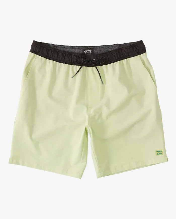 Billabong Crossfire Elastic Waist Submersible Shorts 18034 Citrus Mens Shorts Billabong Crossfire Elastic Waist Submersible Shorts 18034 Citrus Mens Shorts