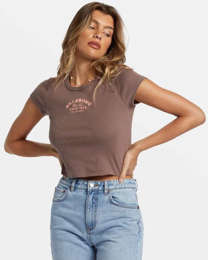 Billabong Feelin Free TShirt Kona Womens Graphic Tees and Tanks