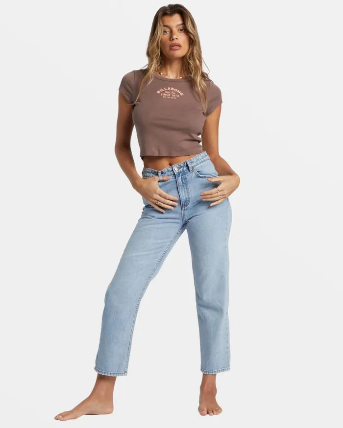 Billabong Feelin Free TShirt Kona Womens Graphic Tees and Tanks Billabong Feelin Free TShirt Kona Womens Graphic Tees and Tanks