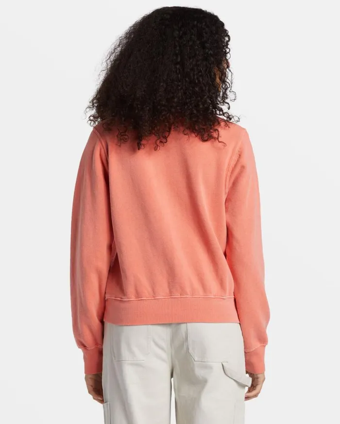 Billabong From Paradise Pullover Sweatshirt Papaya Womens Sweatshirts and Fleece Billabong From Paradise Pullover Sweatshirt Papaya Womens Sweatshirts and Fleece