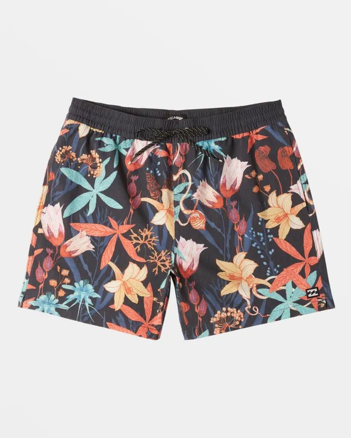 Billabong Good Times Layback 16034 Volley Shorts Asphalt Mens Short Length 16034 8211 175034 Billabong Good Times Layback 16034 Volley Shorts Asphalt Mens Short Length 16034 8211 175034