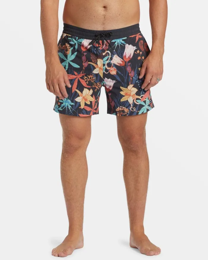Billabong Good Times Layback 16034 Volley Shorts Asphalt Mens Short Length 16034 8211 175034 Billabong Good Times Layback 16034 Volley Shorts Asphalt Mens Short Length 16034 8211 175034