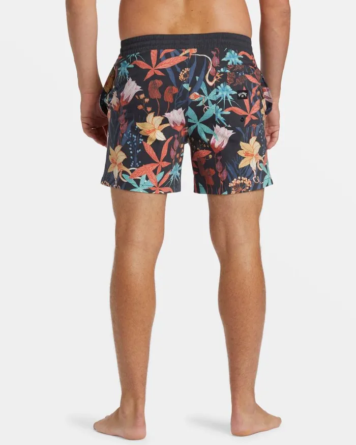 Billabong Good Times Layback 16034 Volley Shorts Asphalt Mens Short Length 16034 8211 175034 Billabong Good Times Layback 16034 Volley Shorts Asphalt Mens Short Length 16034 8211 175034