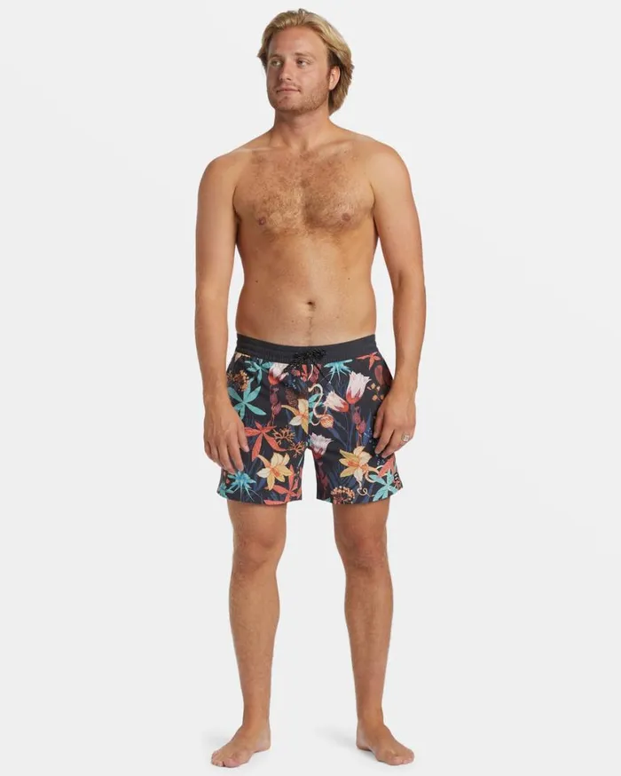 Billabong Good Times Layback 16034 Volley Shorts Asphalt Mens Short Length 16034 8211 175034 Billabong Good Times Layback 16034 Volley Shorts Asphalt Mens Short Length 16034 8211 175034