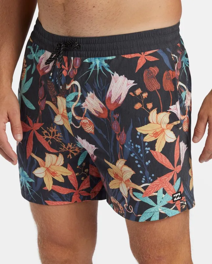 Billabong Good Times Layback 16034 Volley Shorts Asphalt Mens Short Length 16034 8211 175034 Billabong Good Times Layback 16034 Volley Shorts Asphalt Mens Short Length 16034 8211 175034