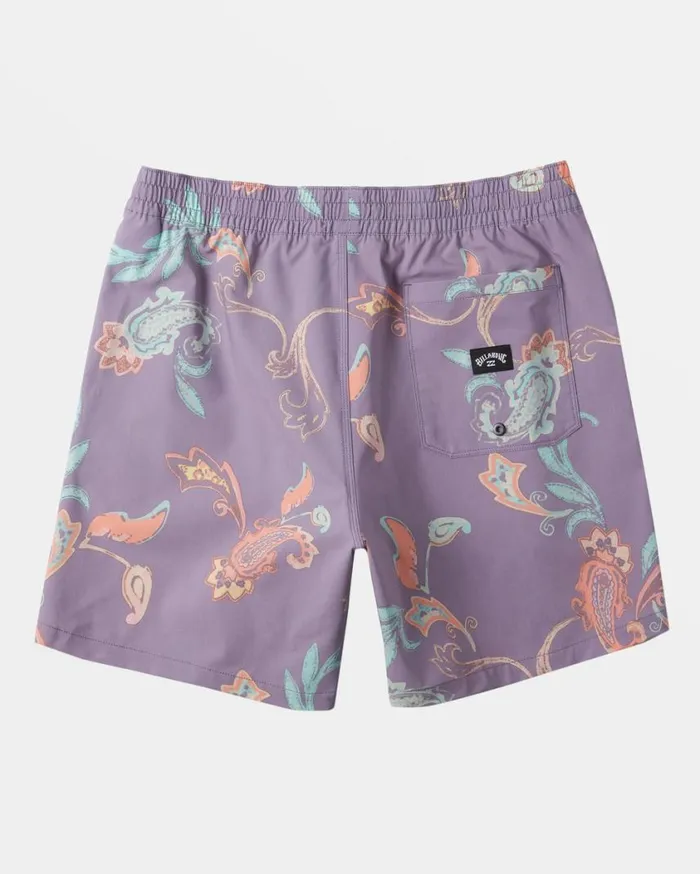 Billabong Good Times Layback 16034 Volley Shorts Purple Ash Mens Layback Boardshorts Billabong Good Times Layback 16034 Volley Shorts Purple Ash Mens Layback Boardshorts