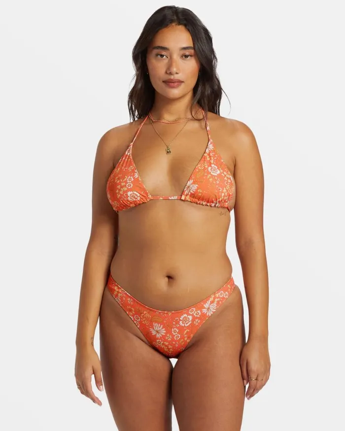 Billabong In Dream Space Reversible MultiWay Triangle Bikini Top Sweet Papaya Womens Bikinis Billabong In Dream Space Reversible MultiWay Triangle Bikini Top Sweet Papaya Womens Bikinis