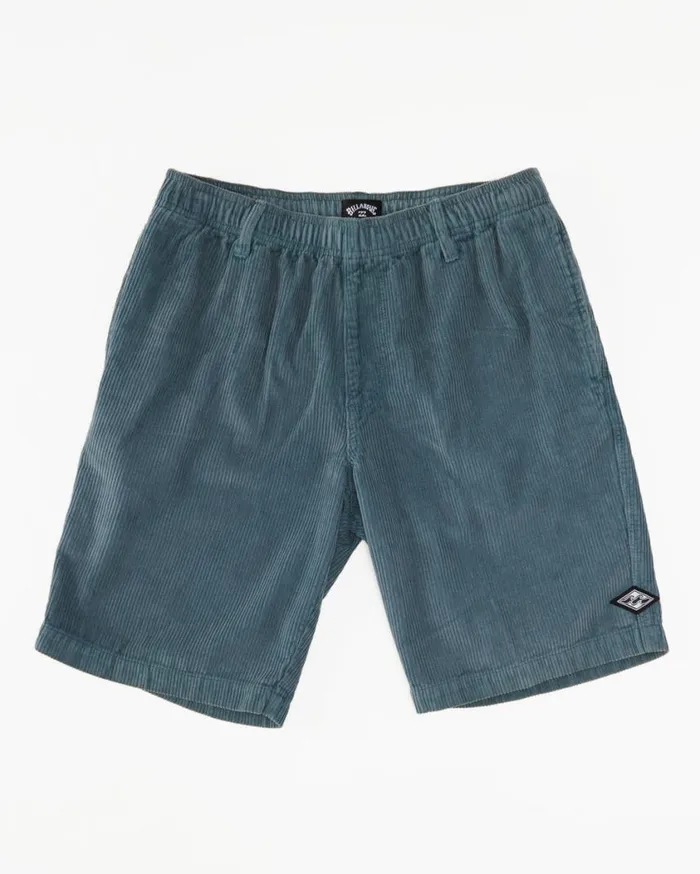 Billabong Larry Corduroy 20034 Shorts Smoke Blue Mens Shorts Billabong Larry Corduroy 20034 Shorts Smoke Blue Mens Shorts