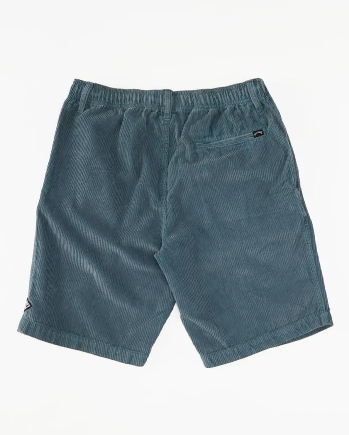 Billabong Larry Corduroy 20034 Shorts Smoke Blue Mens Shorts Billabong Larry Corduroy 20034 Shorts Smoke Blue Mens Shorts