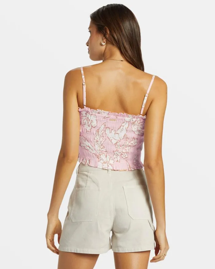 Billabong Last Rays Crop Top Feelin Peachy Womens Tops Billabong Last Rays Crop Top Feelin Peachy Womens Tops