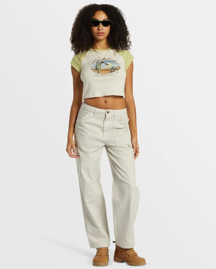Billabong Leia Cargo Pants Moonlight Womens Jeans and Pants