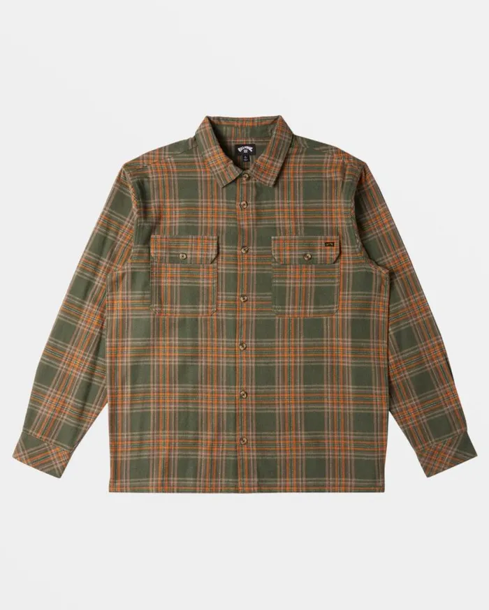 Billabong Offshore Flannel Shirt Fern Mens Shirts Billabong Offshore Flannel Shirt Fern Mens Shirts