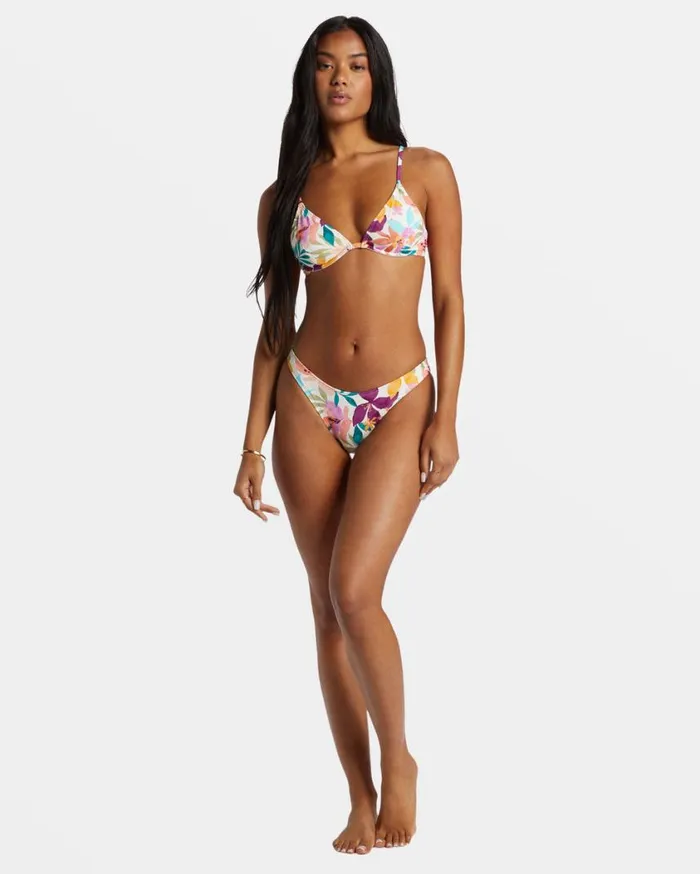 Billabong Playa Del Sol Hike Bikini Bottom Multi Womens Bikinis
