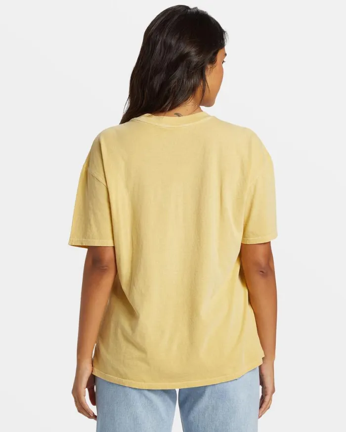 Billabong Season Of The Sol TShirt Mellow Daze Womens Tops Billabong Season Of The Sol TShirt Mellow Daze Womens Tops
