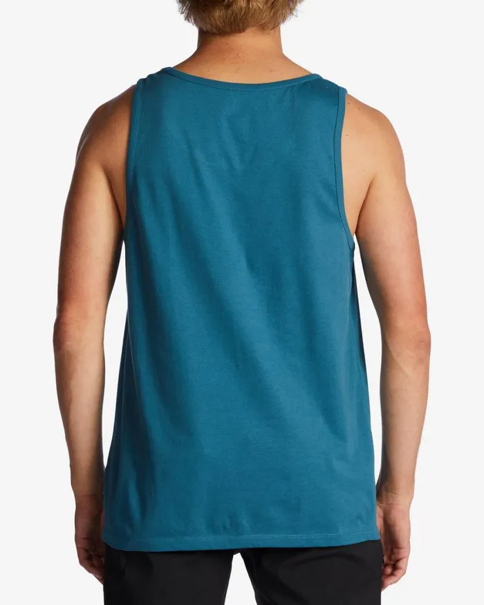 Billabong Spinner Tank Blue Lagoon Mens TShirts
