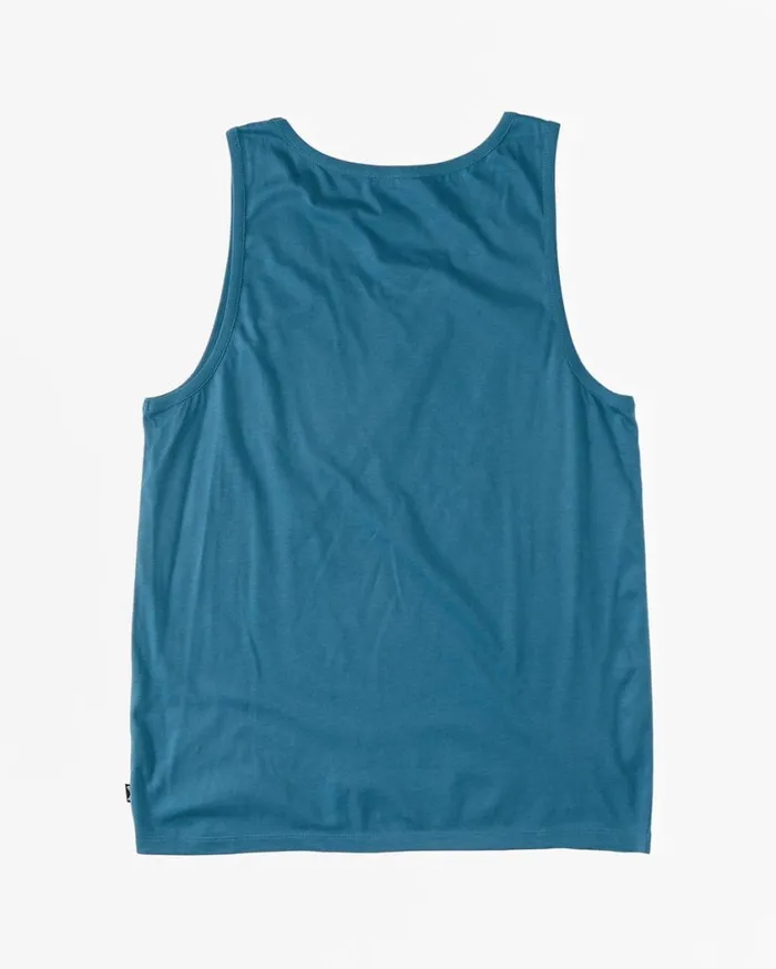 Billabong Spinner Tank Blue Lagoon Mens TShirts