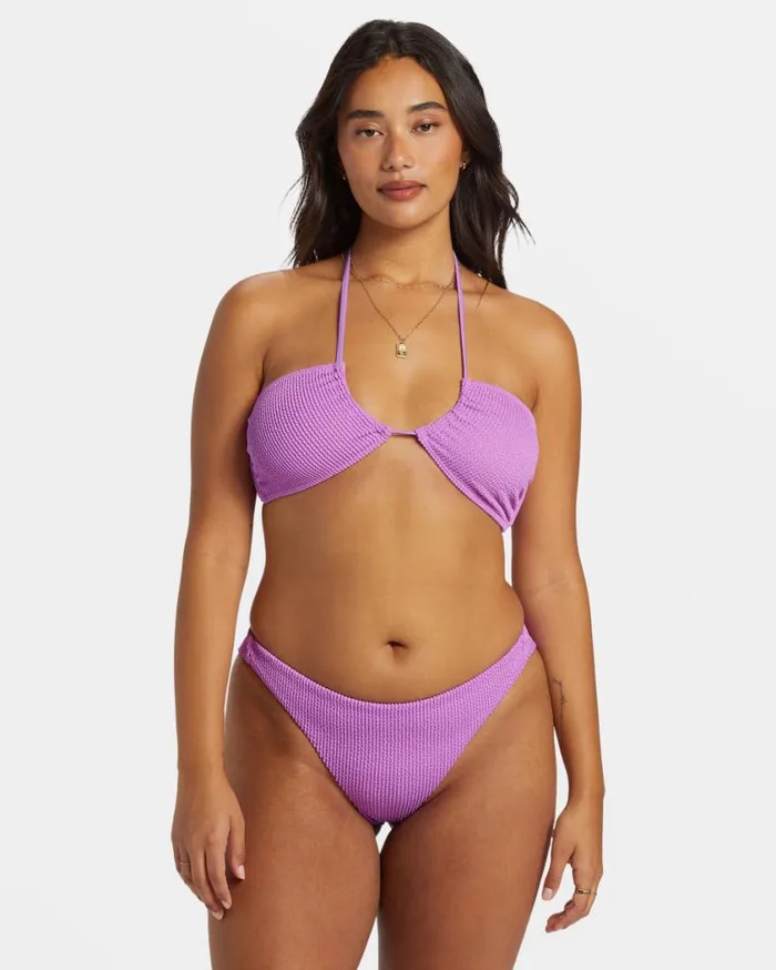 Billabong Summer High MultiWay Bandeau Bikini Top Bright Orchid Womens Bikini Tops Billabong Summer High MultiWay Bandeau Bikini Top Bright Orchid Womens Bikini Tops