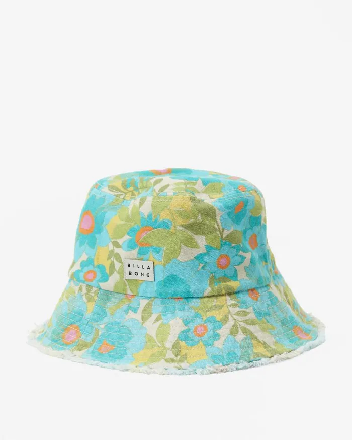 Billabong Suns Out Bucket Hat Ocean Eyes Womens Hats and Beanies Billabong Suns Out Bucket Hat Ocean Eyes Womens Hats and Beanies