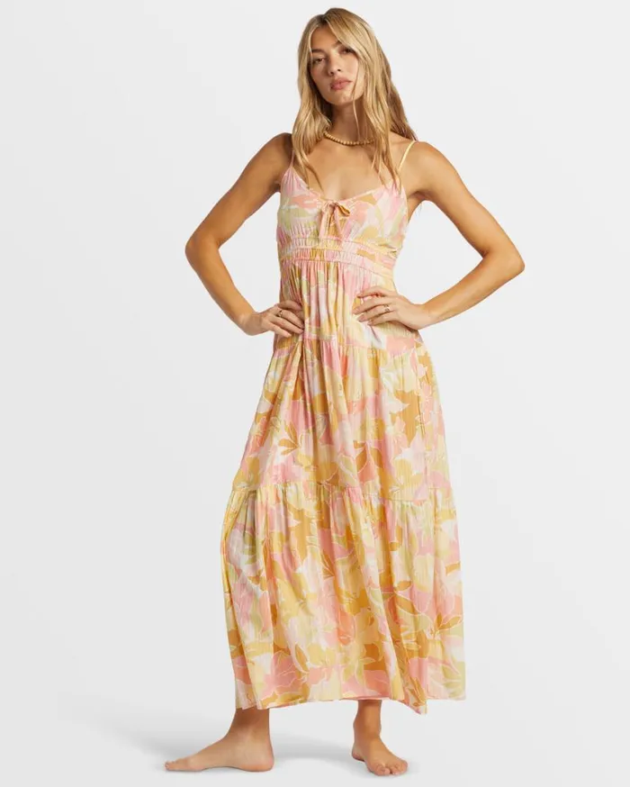 Billabong Sunset Dream Maxi Dress Multi Womens Dresses Billabong Sunset Dream Maxi Dress Multi Womens Dresses