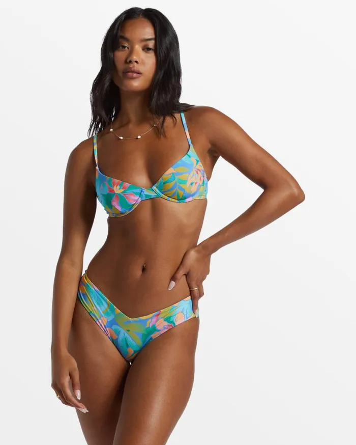Billabong Tropic Daze Demi Underwire Bikini Top Multi Womens Bikinis