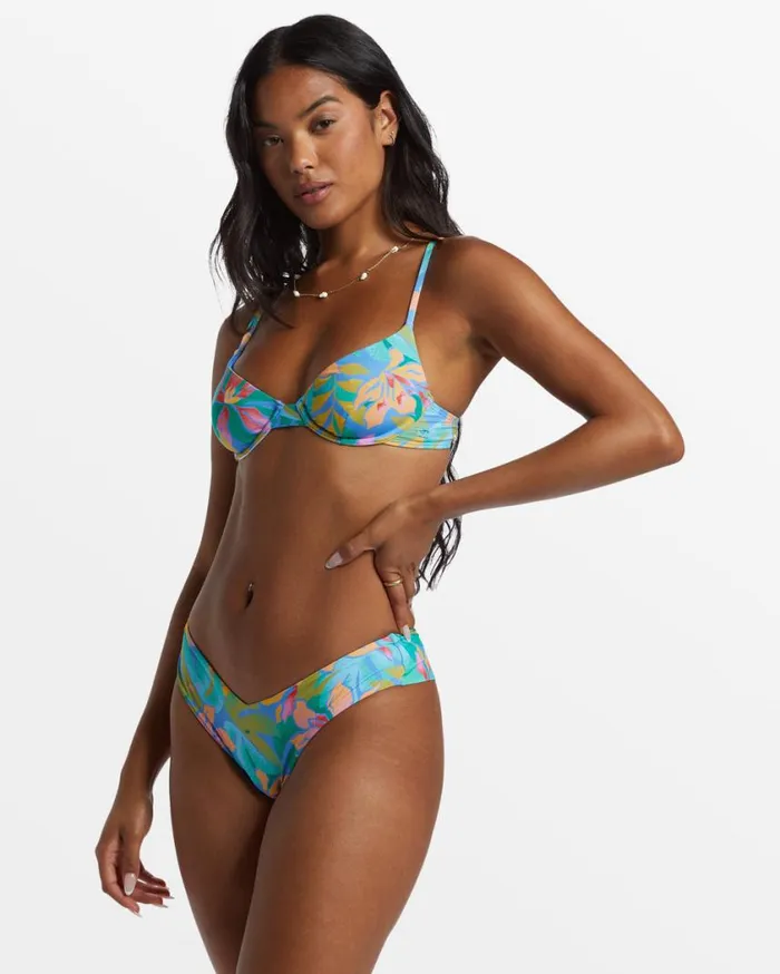 Billabong Tropic Daze Demi Underwire Bikini Top Multi Womens Bikinis Billabong Tropic Daze Demi Underwire Bikini Top Multi Womens Bikinis