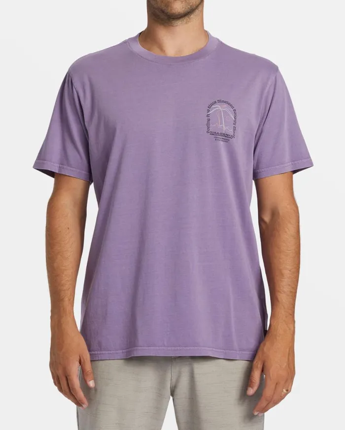 Billabong Vacay TShirt Dusty Grape Mens TShirts Billabong Vacay TShirt Dusty Grape Mens TShirts