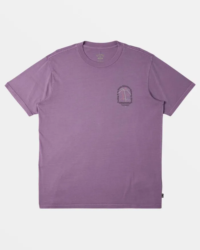 Billabong Vacay TShirt Dusty Grape Mens TShirts Billabong Vacay TShirt Dusty Grape Mens TShirts