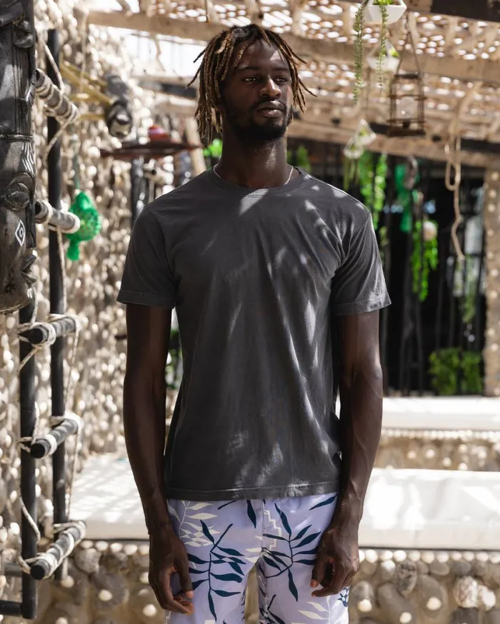 Billabong Wave Washed Short Sleeve TShirt Charcoal Mens Essentials TShirts