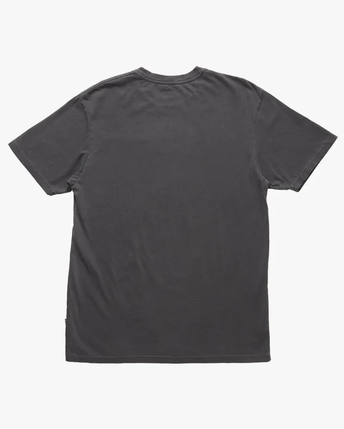 Billabong Wave Washed Short Sleeve TShirt Charcoal Mens Essentials TShirts Billabong Wave Washed Short Sleeve TShirt Charcoal Mens Essentials TShirts