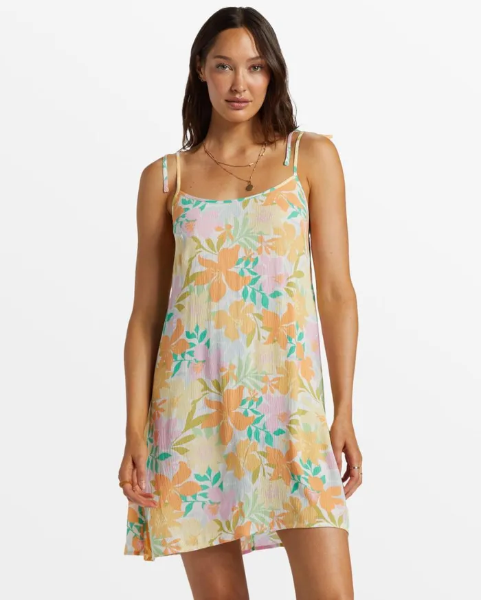 Billabong Your Love Mini Slip Dress Multi Womens Dresses
