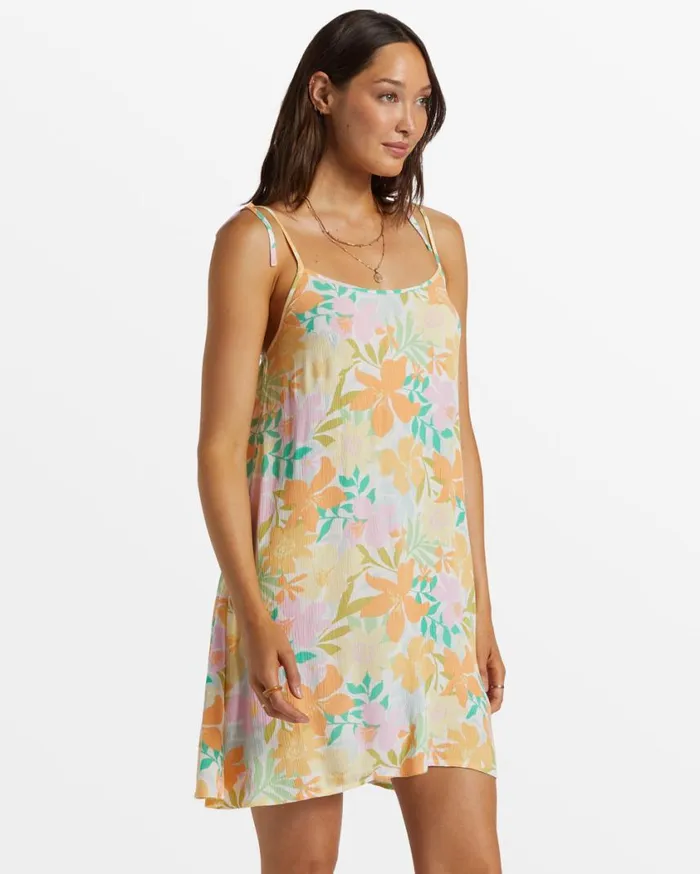 Billabong Your Love Mini Slip Dress Multi Womens Dresses Billabong Your Love Mini Slip Dress Multi Womens Dresses