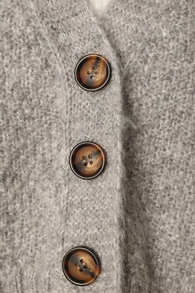 Blakey Cardigan Grey Sweaters Petal and Pup Women