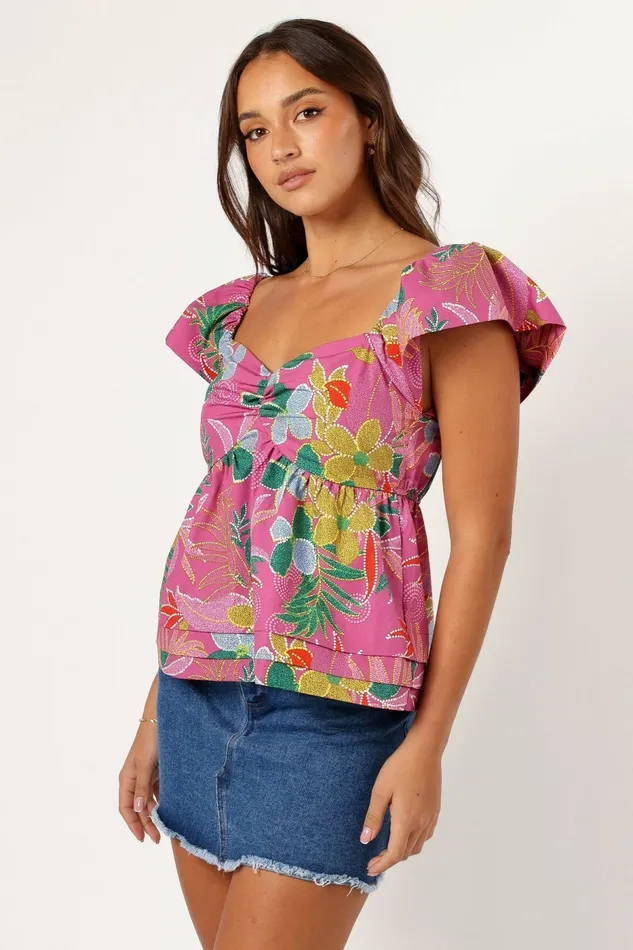 Blouses and Shirts Petal and Pup Women Annalise Top Pearly Purple