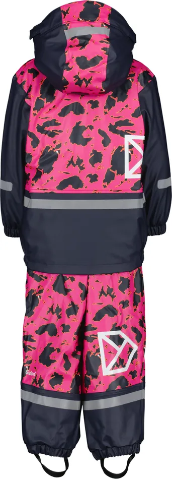 Boardman Kids039 Set Printed Galon Grundsund Filled Pink Kids Didriksons Lined Rain Set
